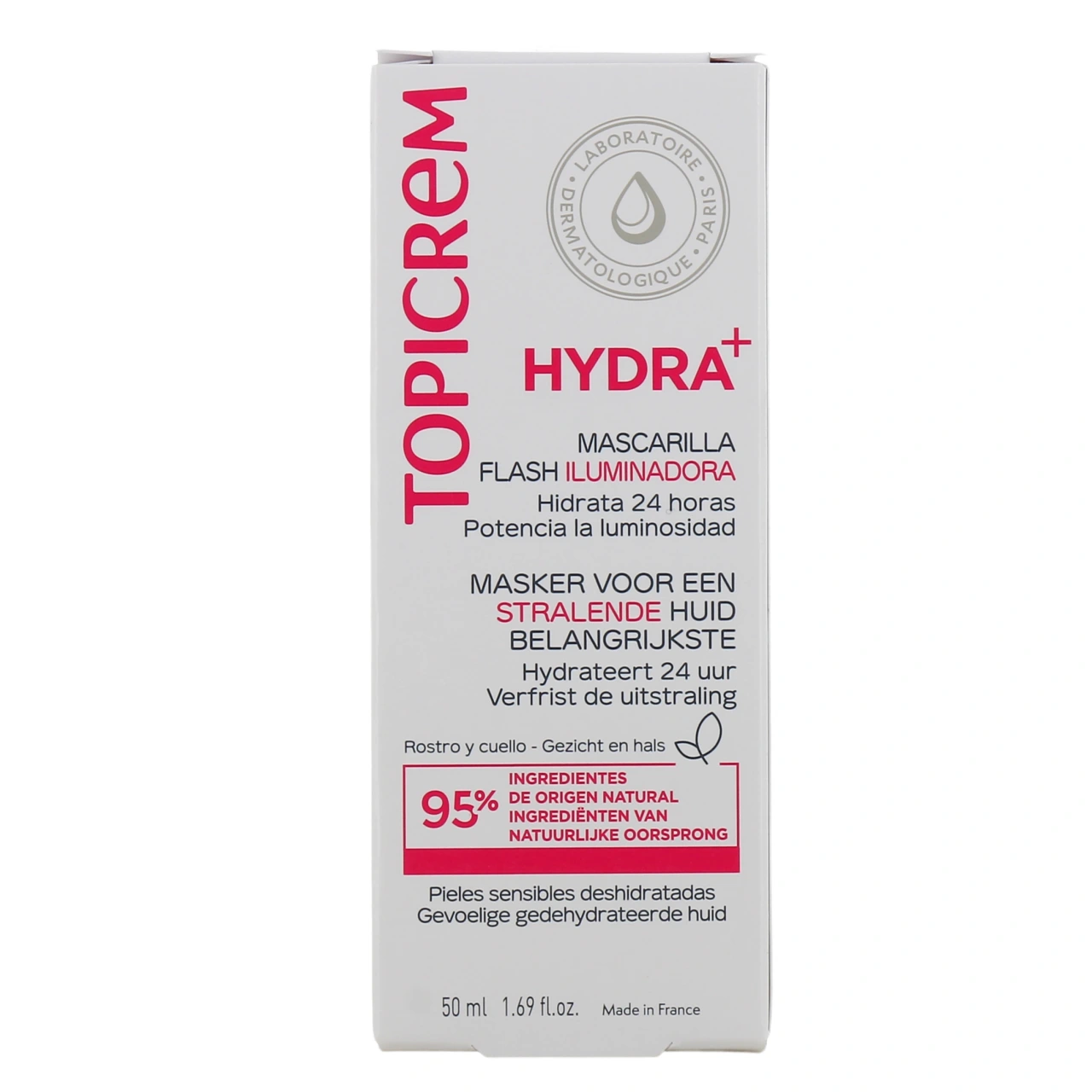 Topicrem Hydra+ Masque Hydratant Eclat - Vue 3