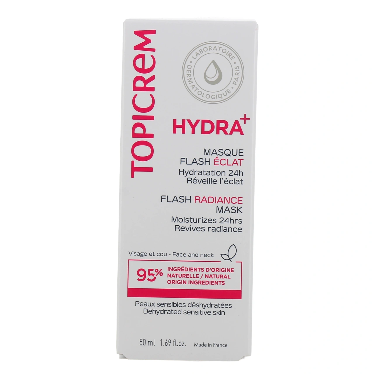 Topicrem Hydra+ Masque Hydratant Eclat - Vue 2