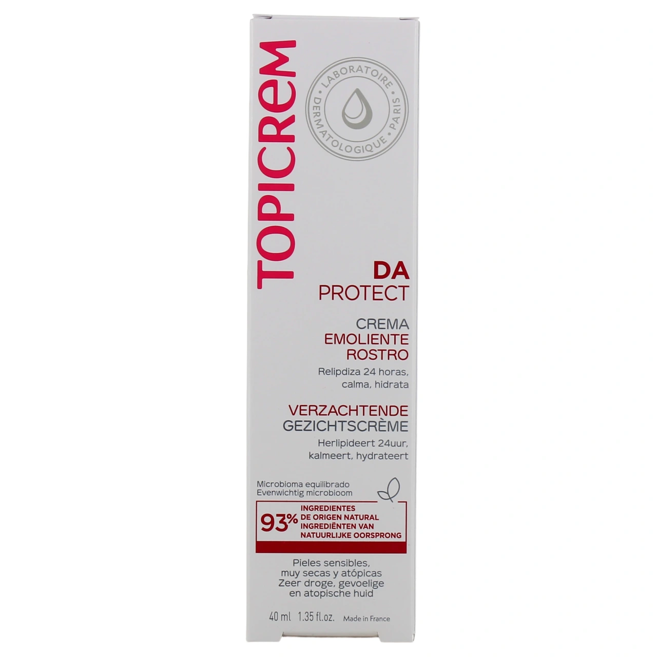 Topicrem DA Protect Crème Emolliente Visage - Vue 3