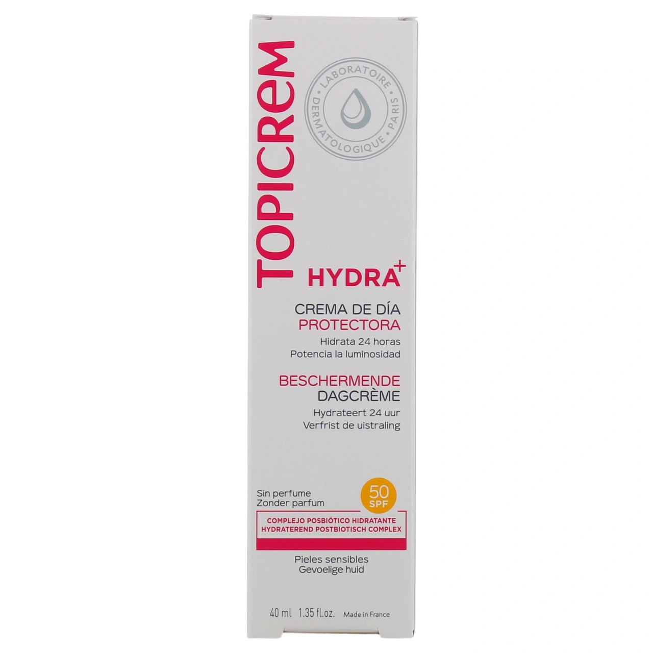 Topicrem Hydra+ Crème de Jour Protectrice SPF 50 - Vue 3