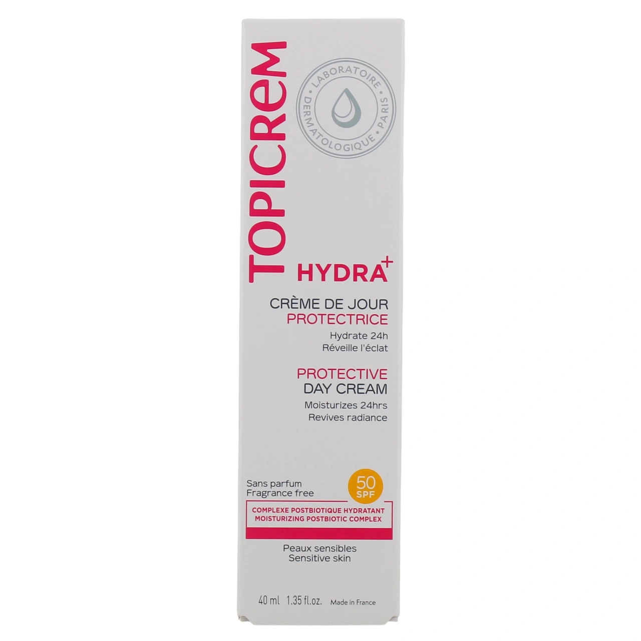Topicrem Hydra+ Crème de Jour Protectrice SPF 50 - Vue 2