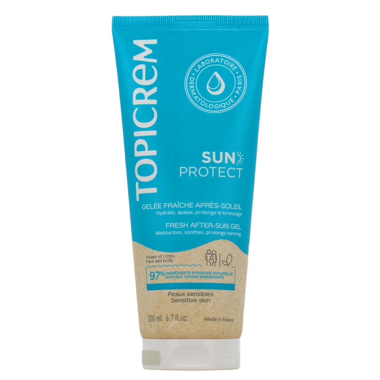 Topicrem Sun Protect Gelée Fraîche Après-Soleil - Vue 2