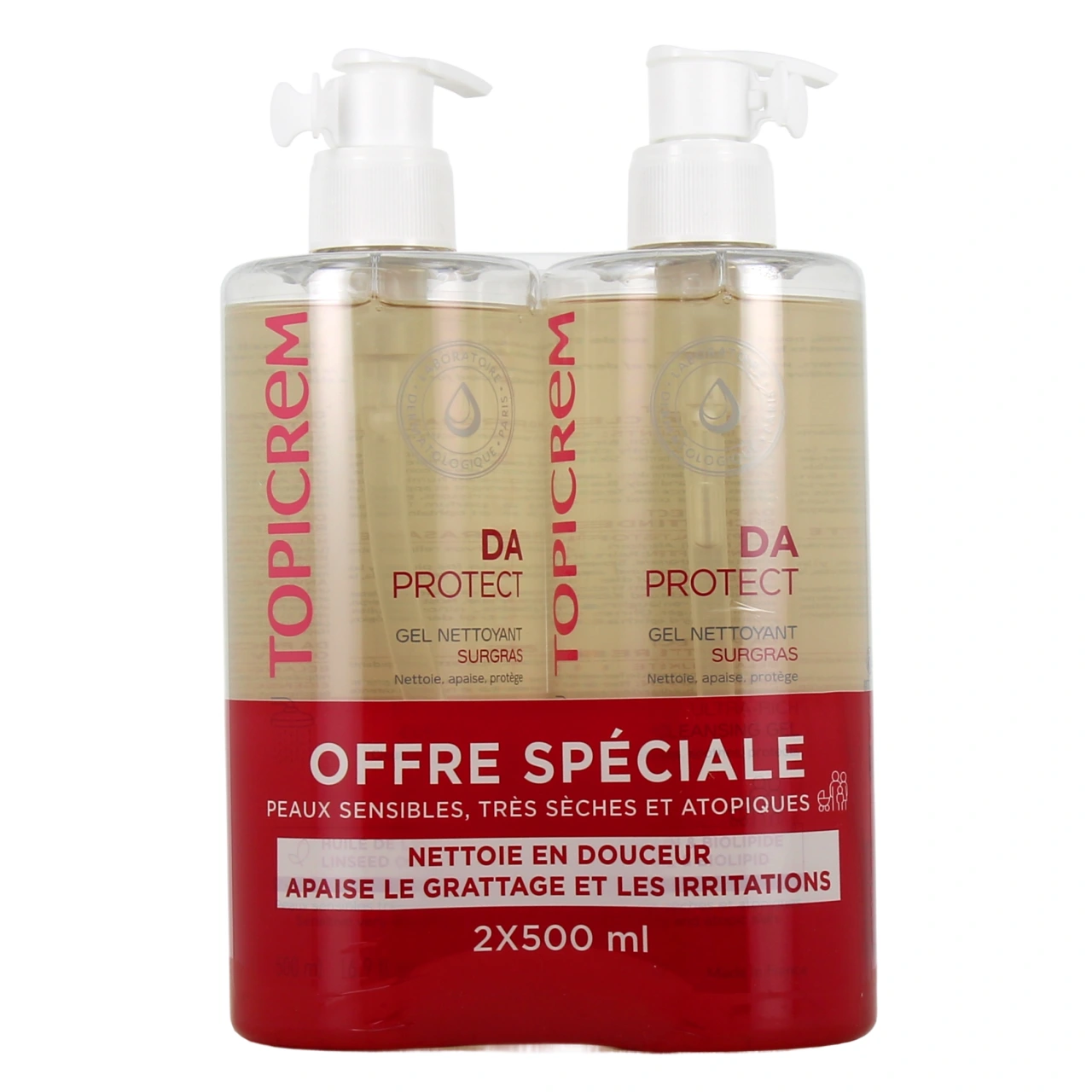 Topicrem DA Protect Gel Nettoyant Surgras - Vue 5