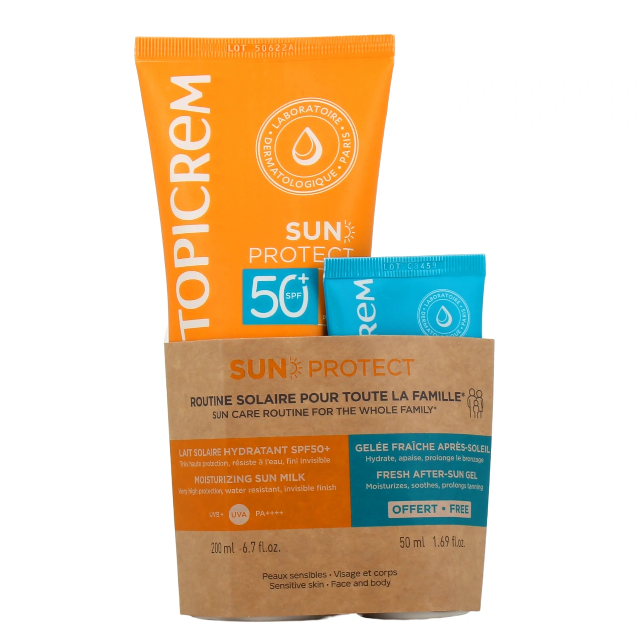 Topicrem Sun Protect Lait Solaire Hydratant SPF 50+ - Vue 6