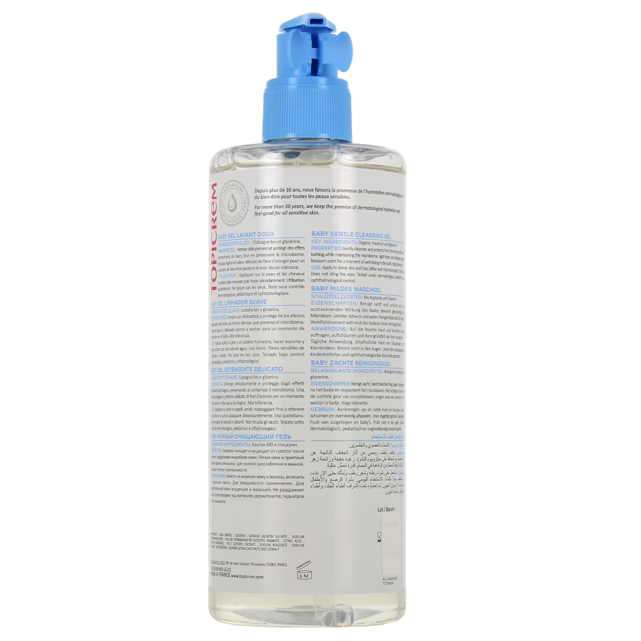 Topicrem Gel Nettoyant Bébé 2 en 1 - Vue 3