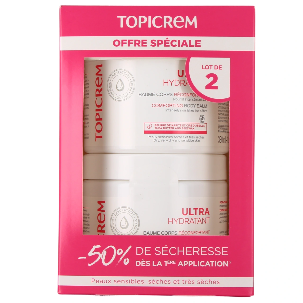Topicrem Ultra Hydratant Baume Corps Réconfortant - Vue 2
