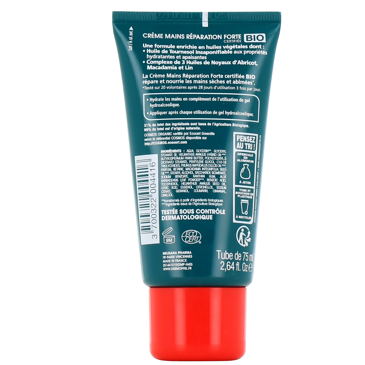 Dermophil Crème Mains Réparation Forte Bio - Vue 11