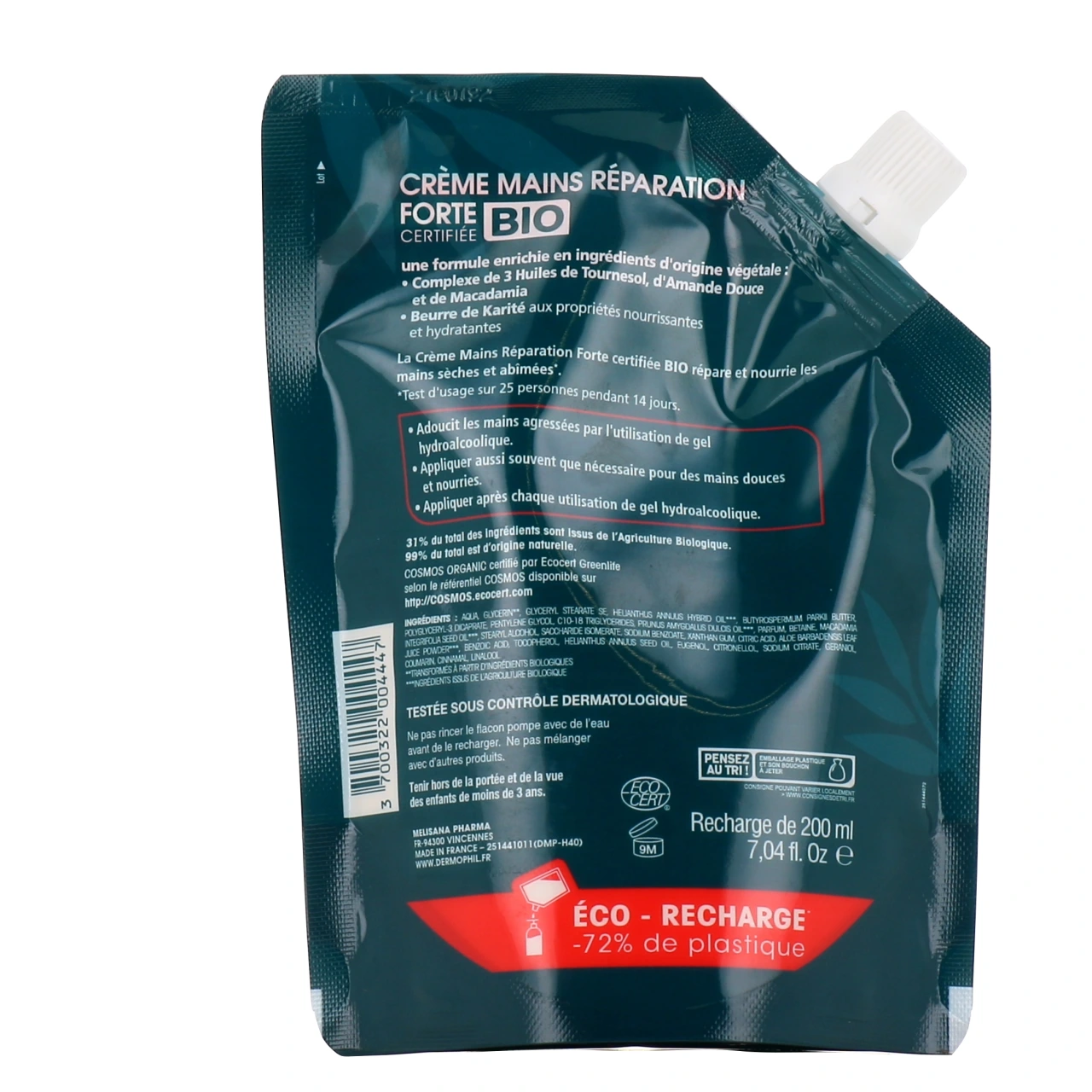 Dermophil Crème Mains Réparation Forte Bio - Vue 8