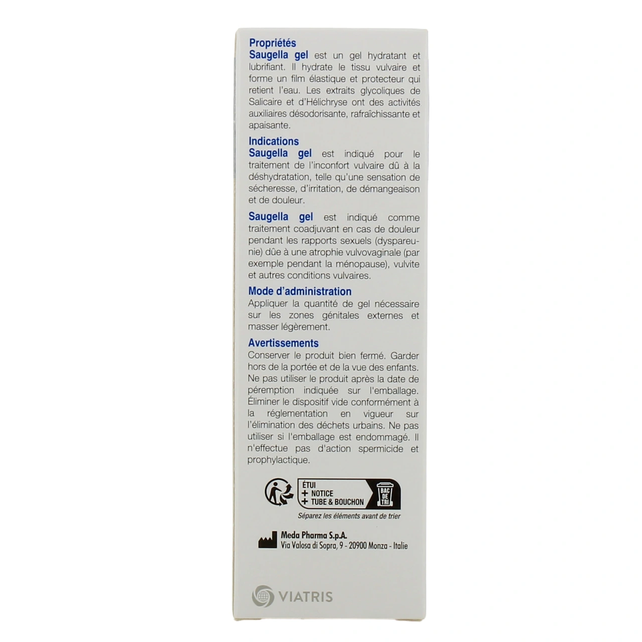 Saugella Gel Hydratant Lubrifiant - Vue 3