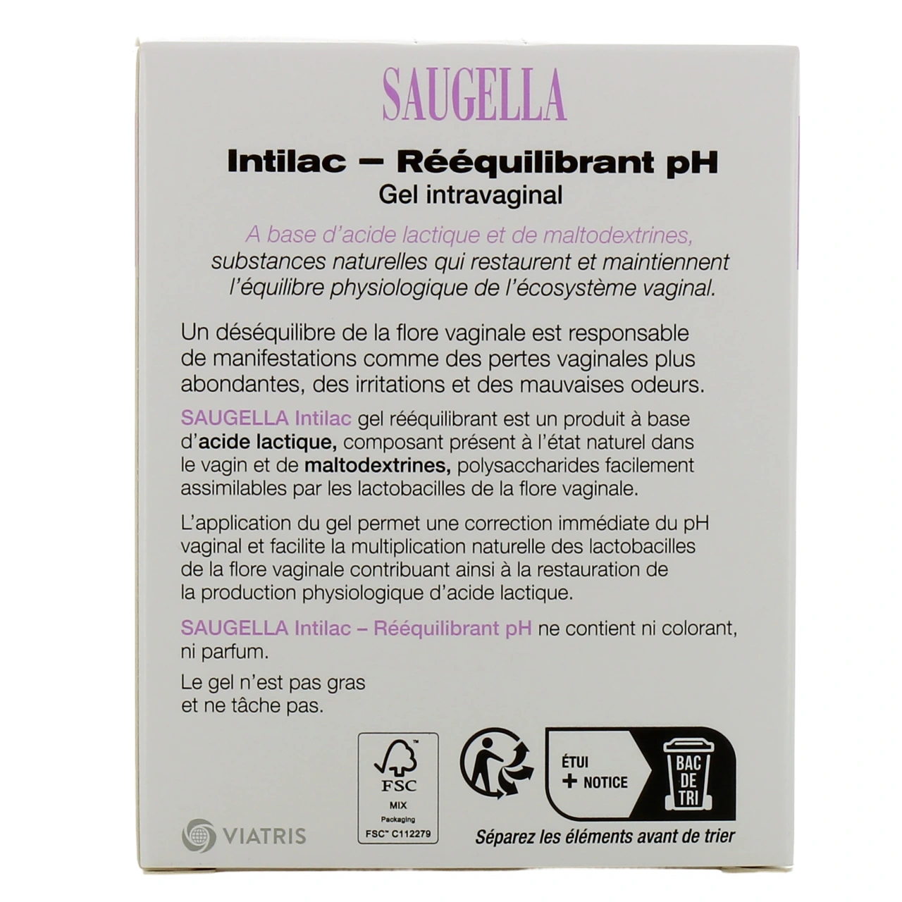 Saugella Intilac Rééquilibrant pH Monodoses - Vue 3