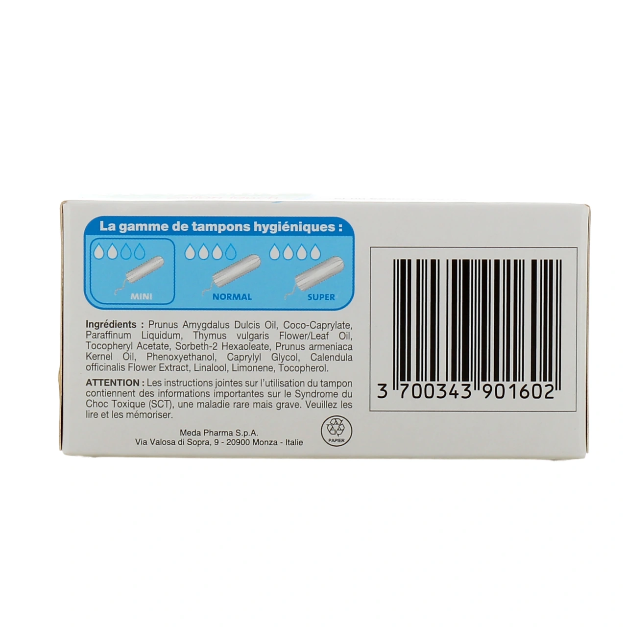 Saugella Cotton Touch Tampons Hygiéniques - Vue 6
