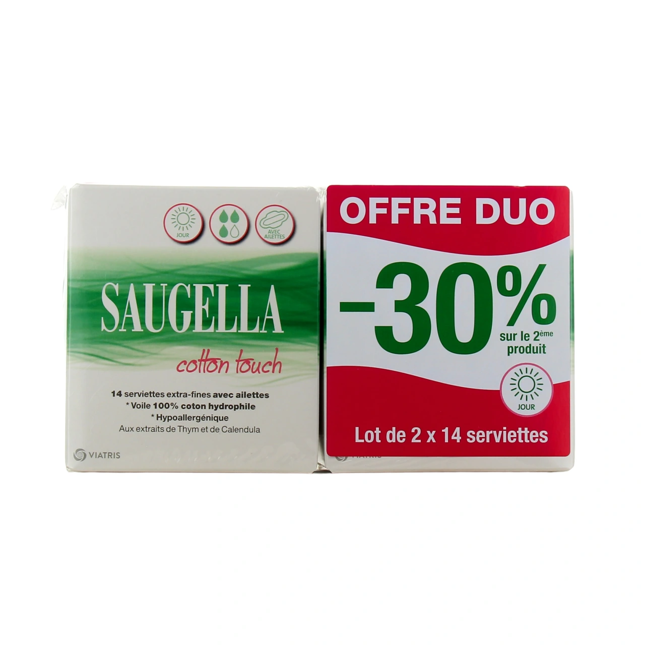 Saugella Cotton Touch Serviettes Extra-Fines - Vue 8
