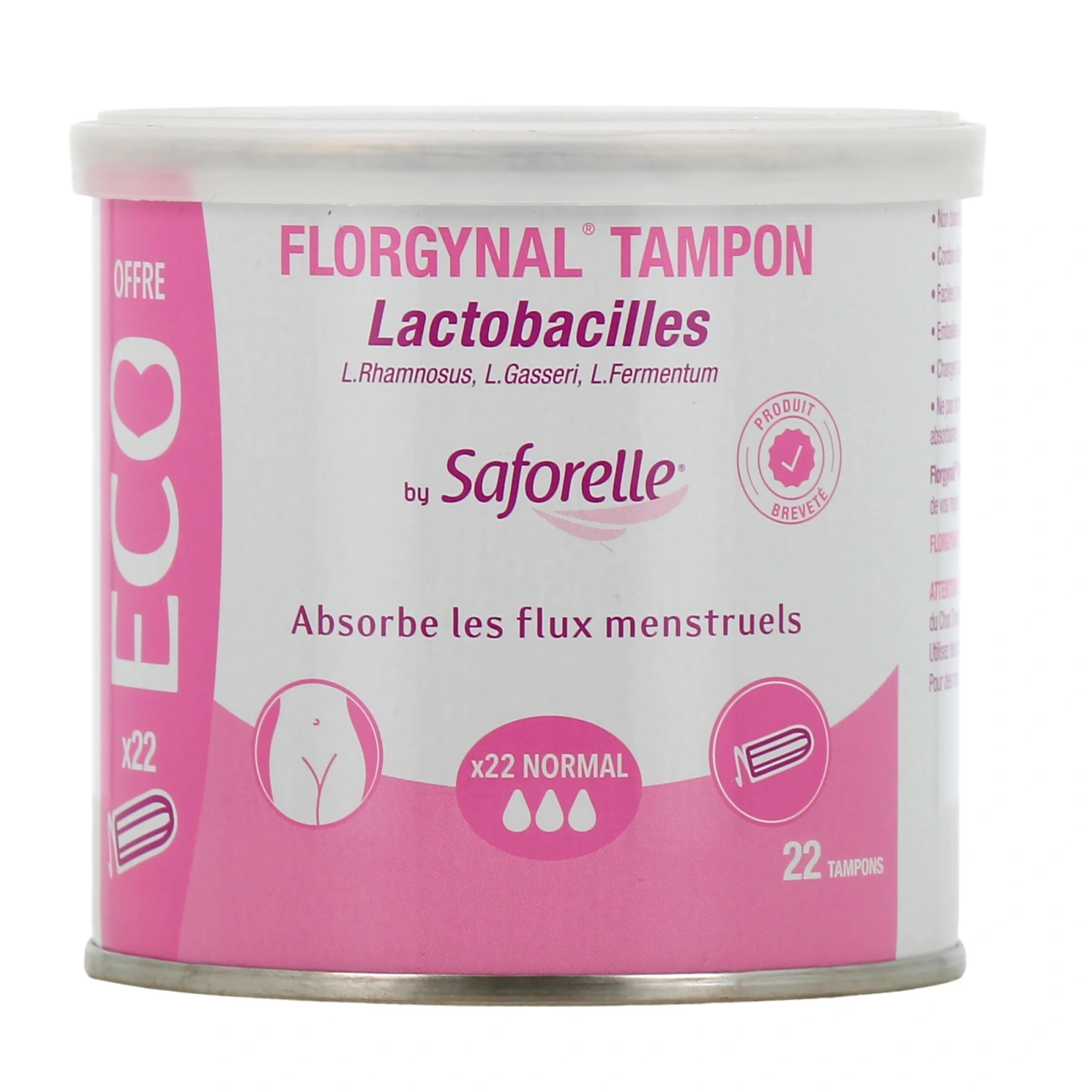 Florgynal Tampon Lactobacilles by Saforelle - Vue 11