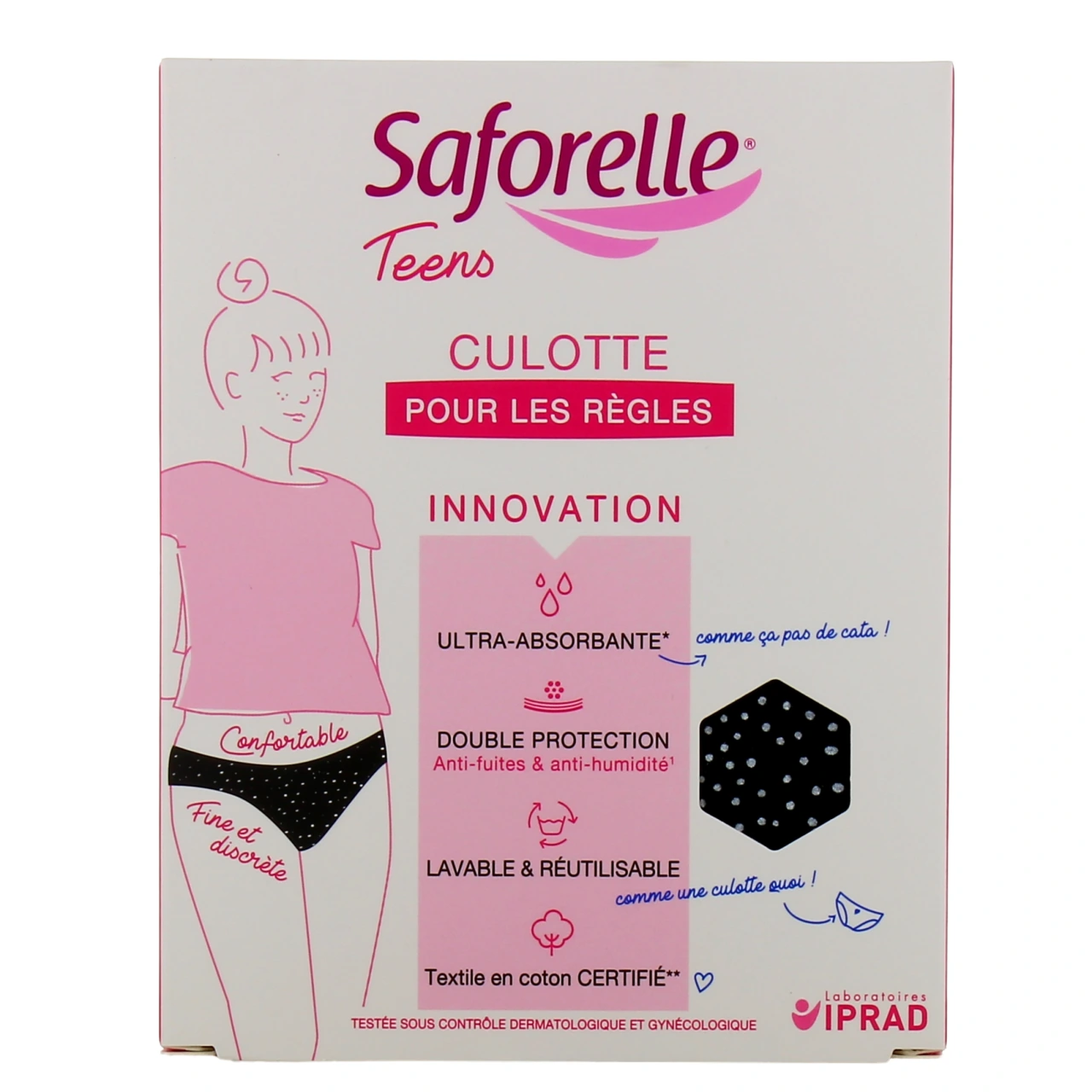 Saforelle Teens Culotte pour les Règles Ado - Vue 5