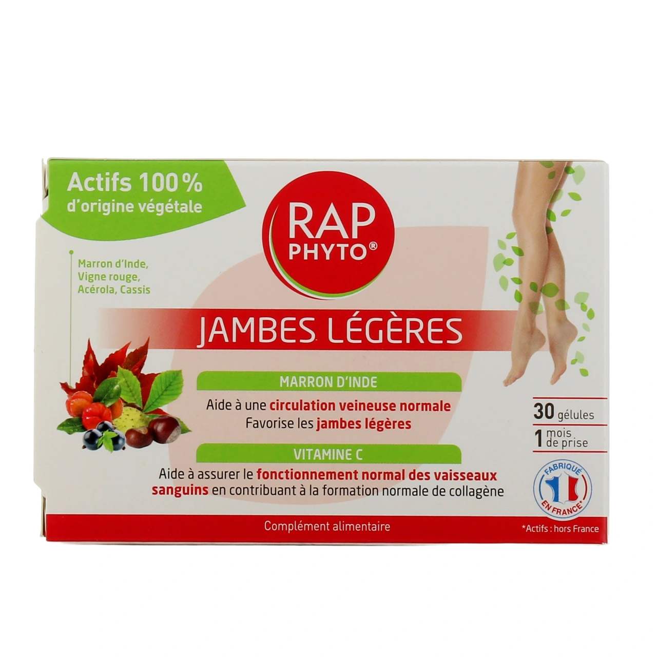 Rap Phyto Complément Alimentaire Jambes Légères - Vue 2