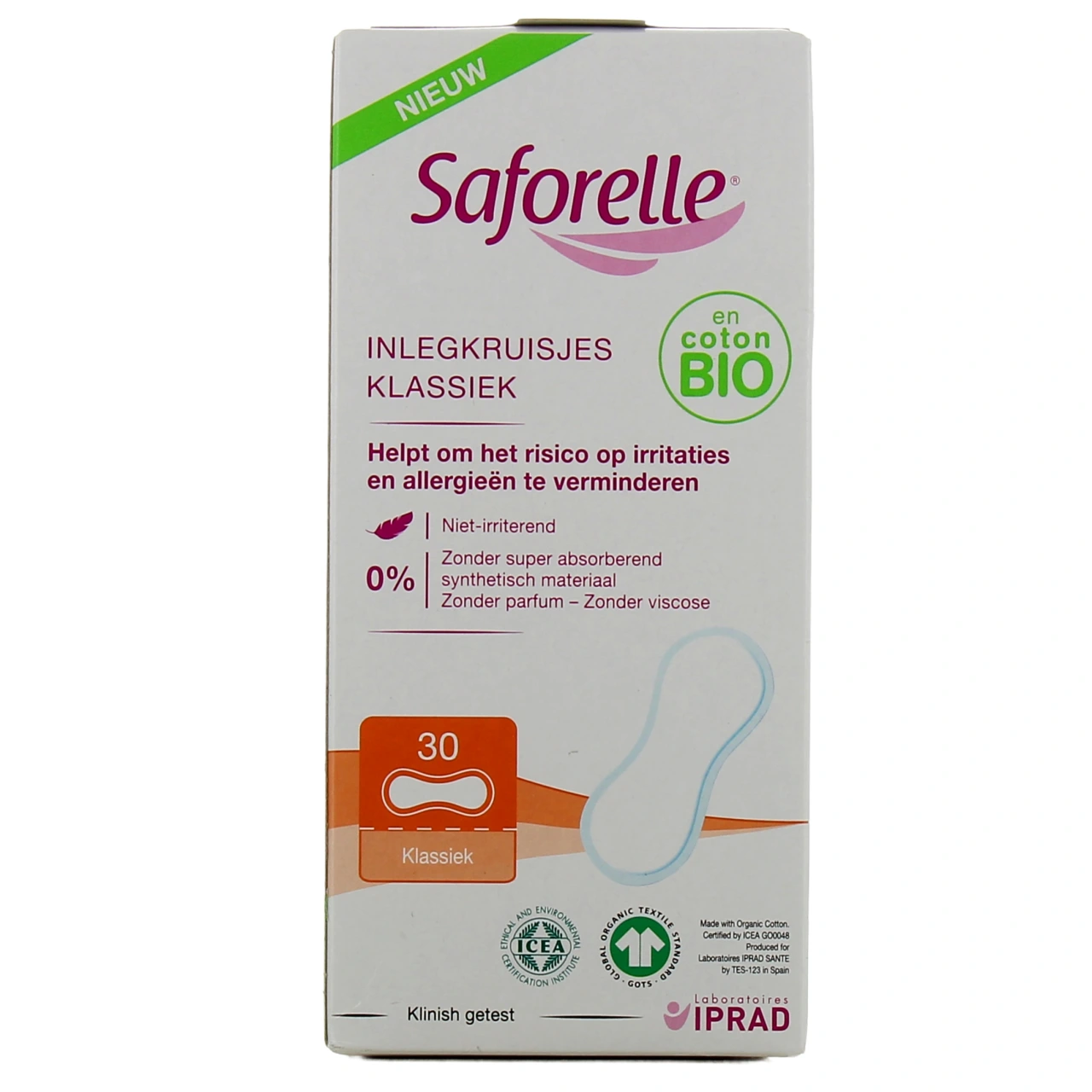 Saforelle Protège-Slip Coton Bio - Vue 9