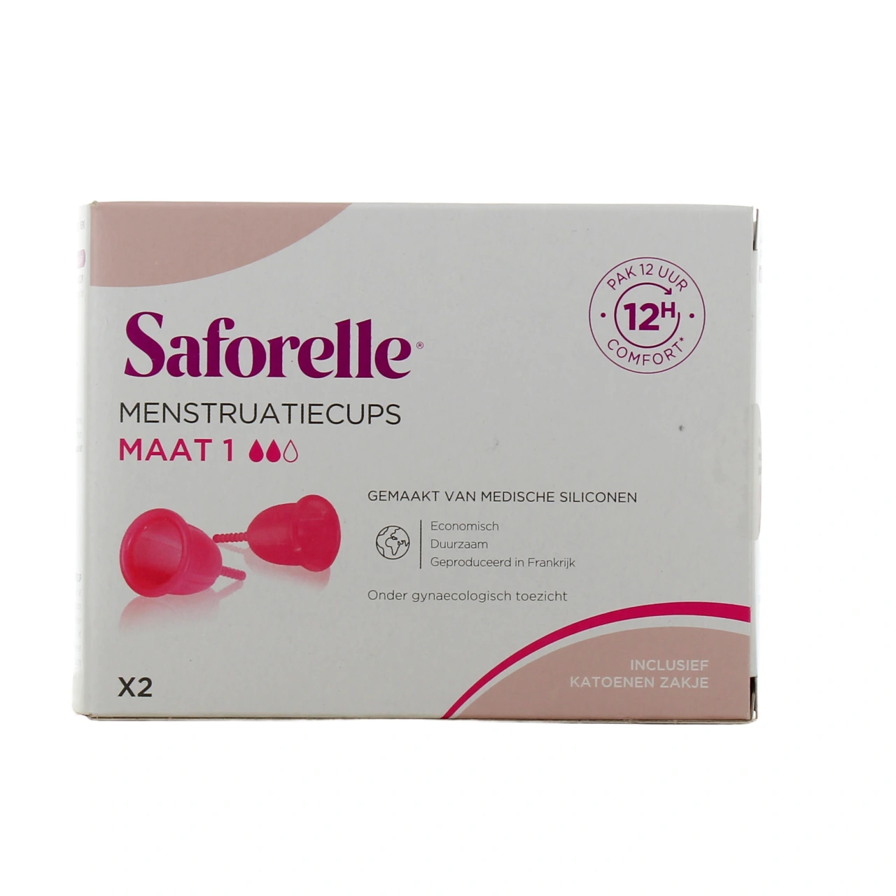 Saforelle Cup Protect Coupe Menstruelle x2 - Vue 3