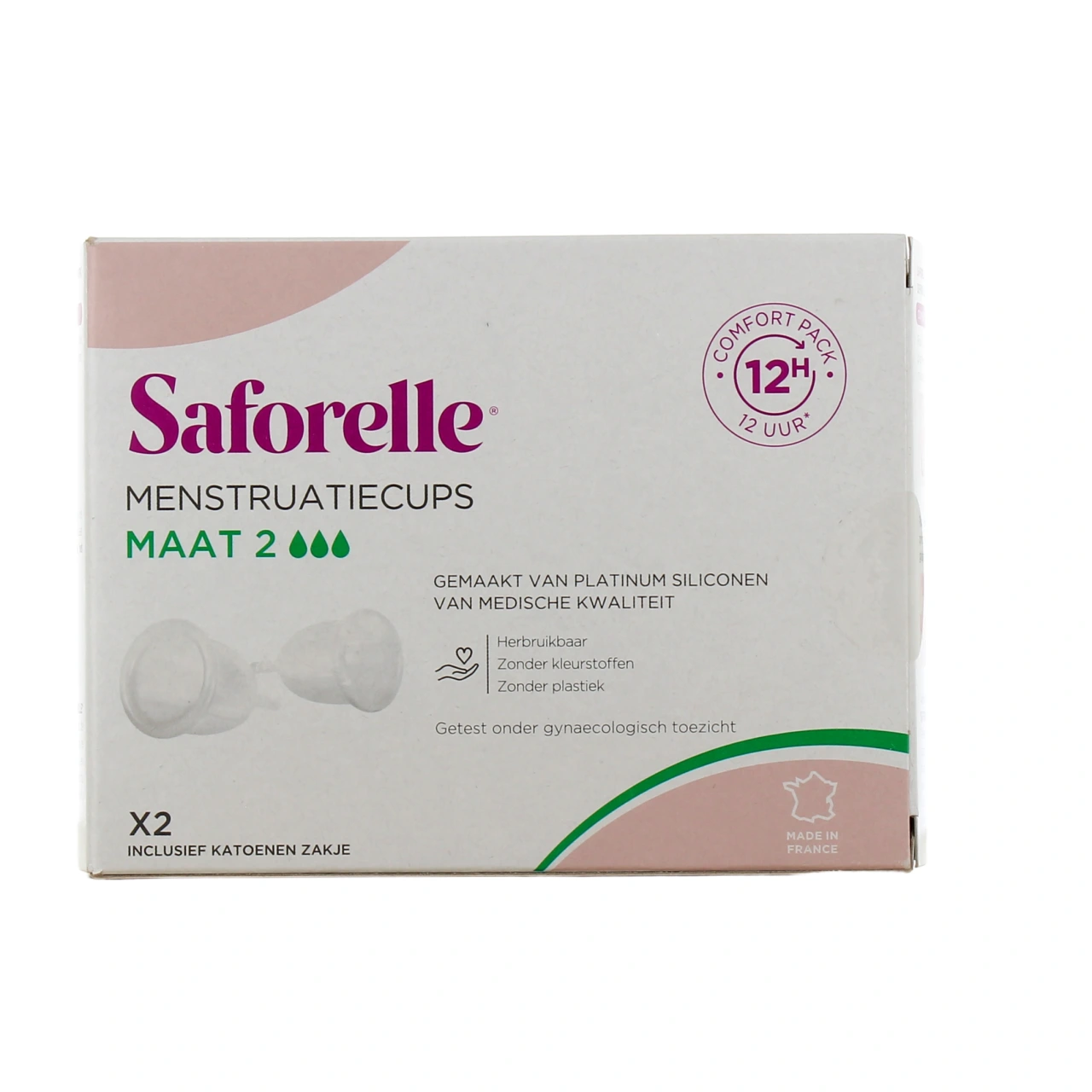 Saforelle Cup Protect Coupe Menstruelle x2 - Vue 6