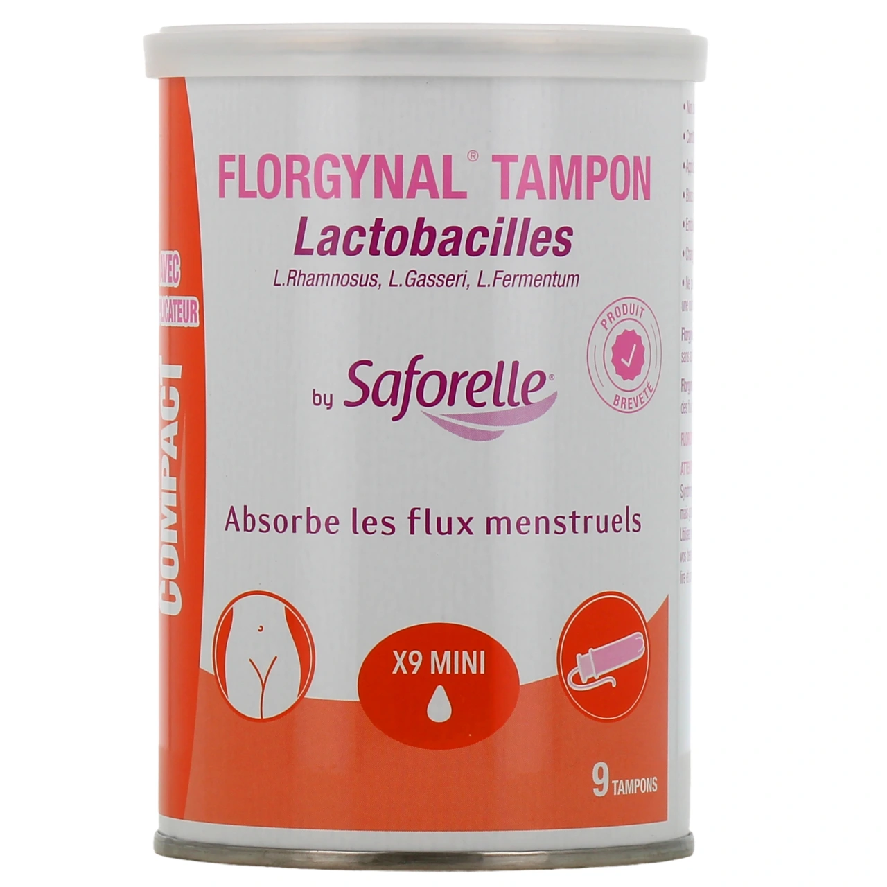 Florgynal Tampon Lactobacilles by Saforelle - Vue 17