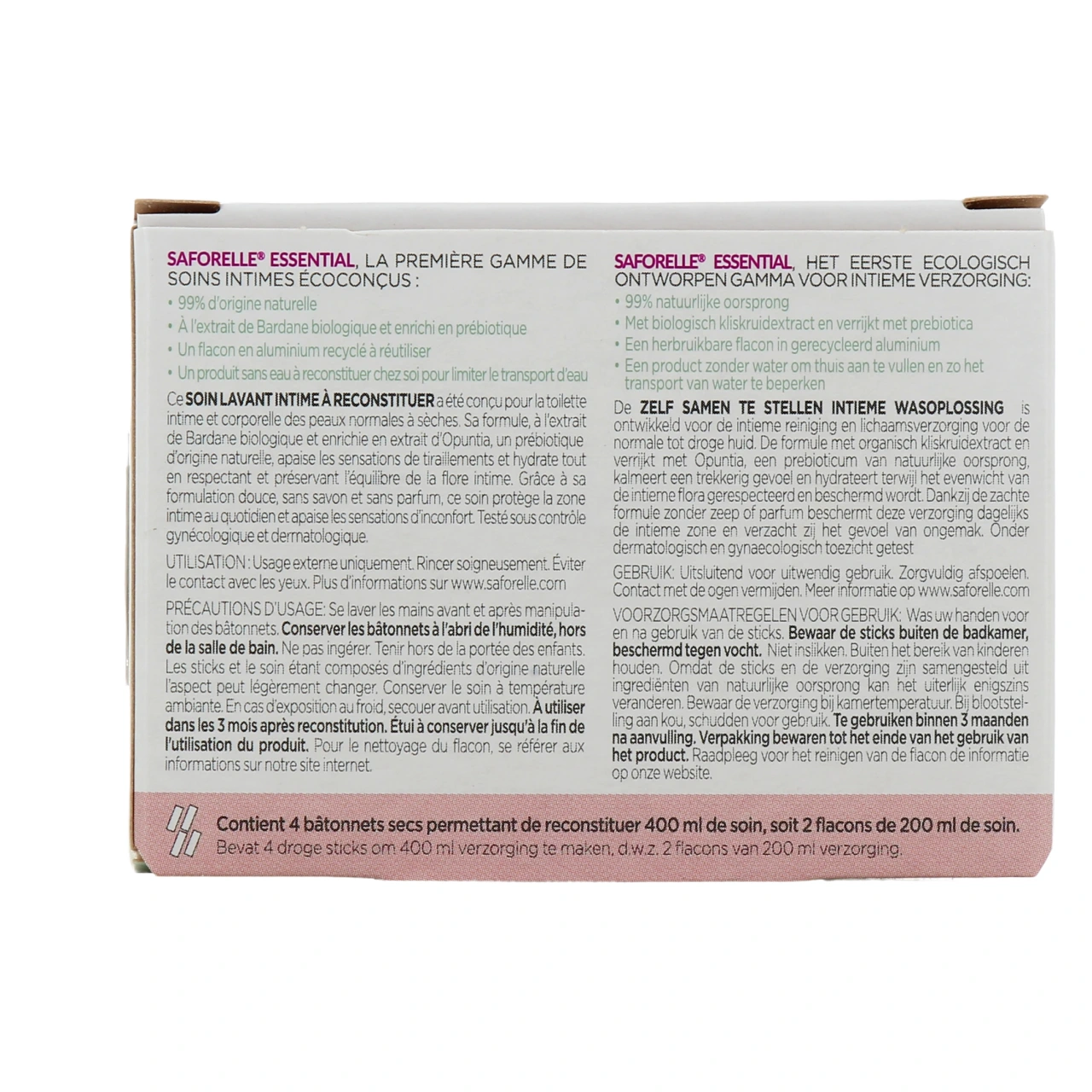 Saforelle Essential Soin lavant intime à reconstituer - Vue 6