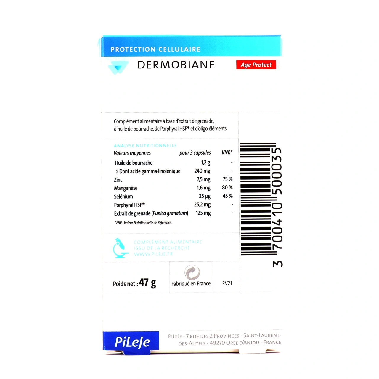 Pileje Dermobiane Age Protect - Vue 4