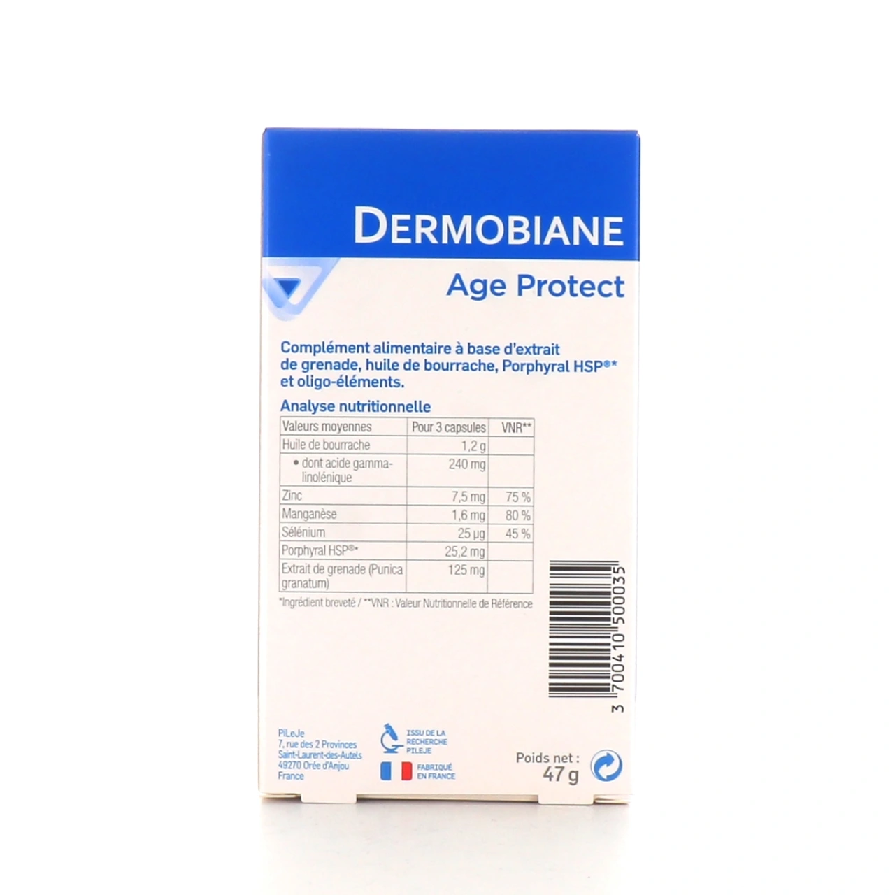 Pileje Dermobiane Age Protect - Vue 2