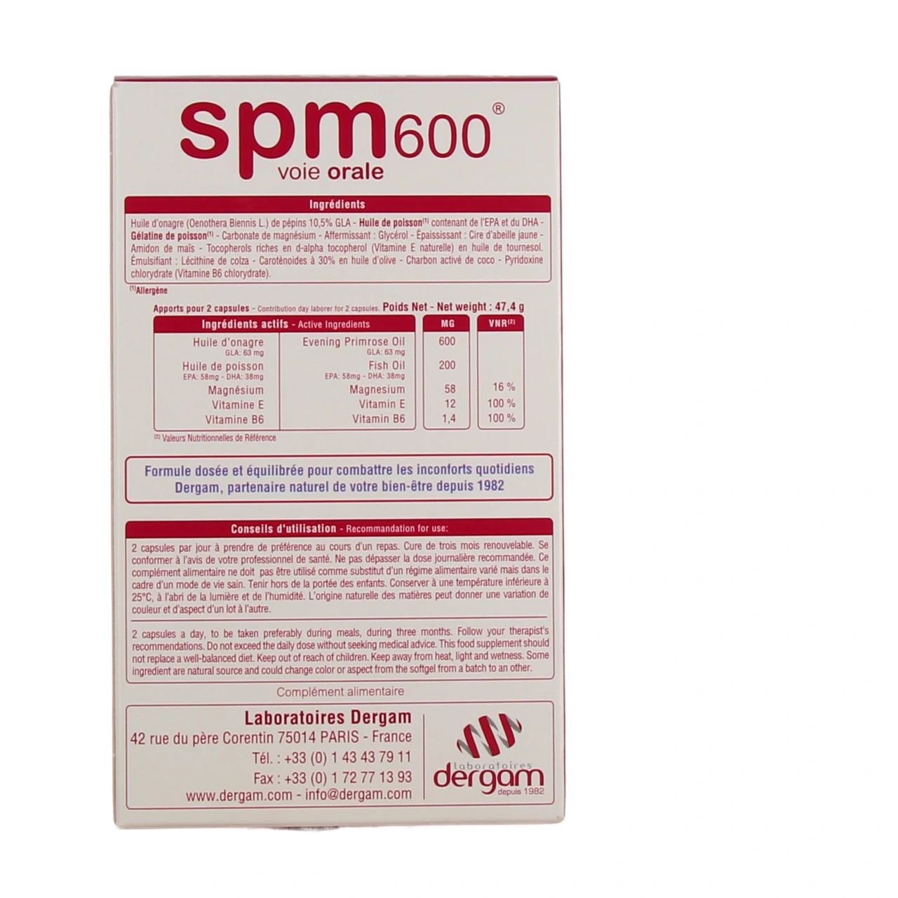 Dergam SPM 600 - Vue 3