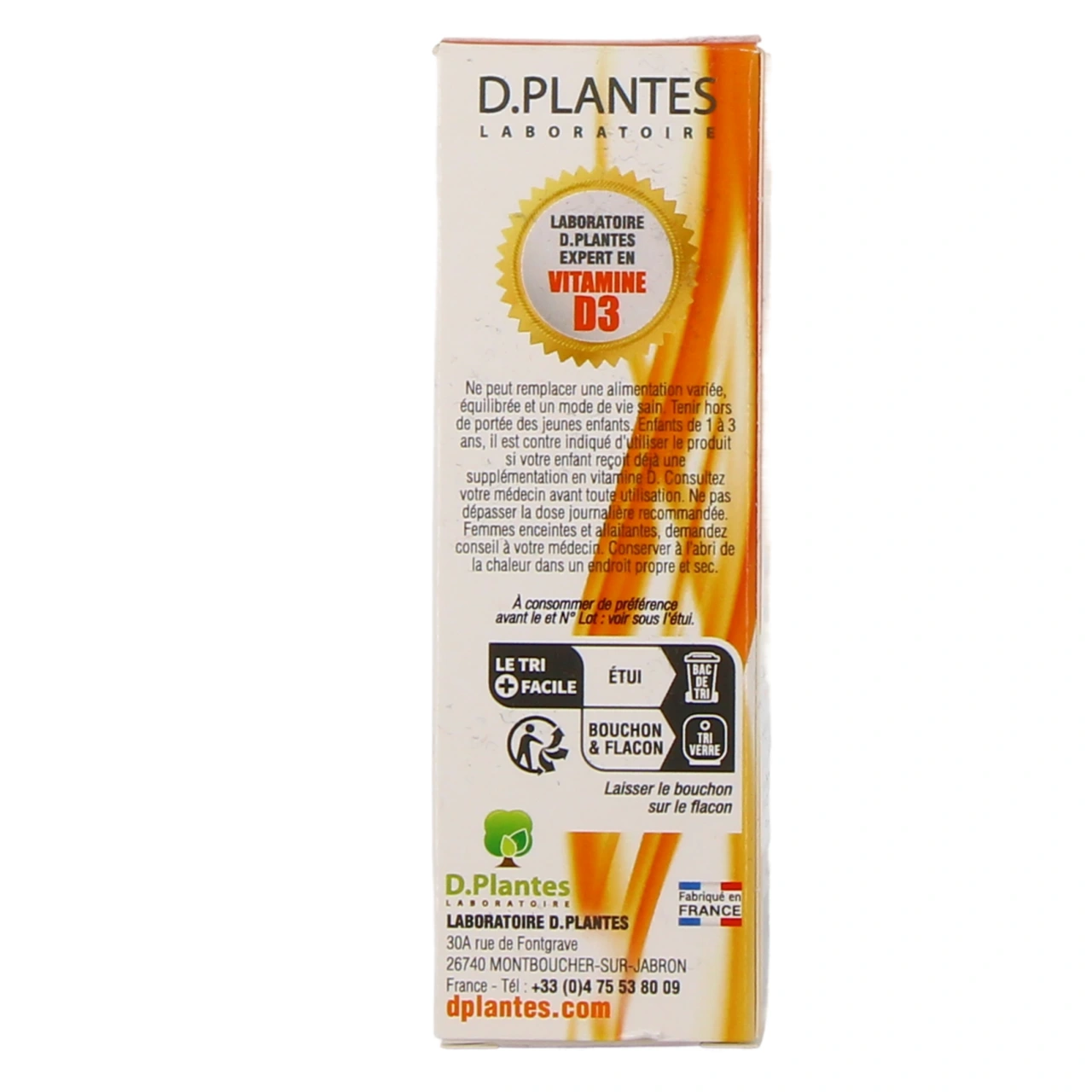 D. Plantes Vitamine D3 Lanoline - Vue 3
