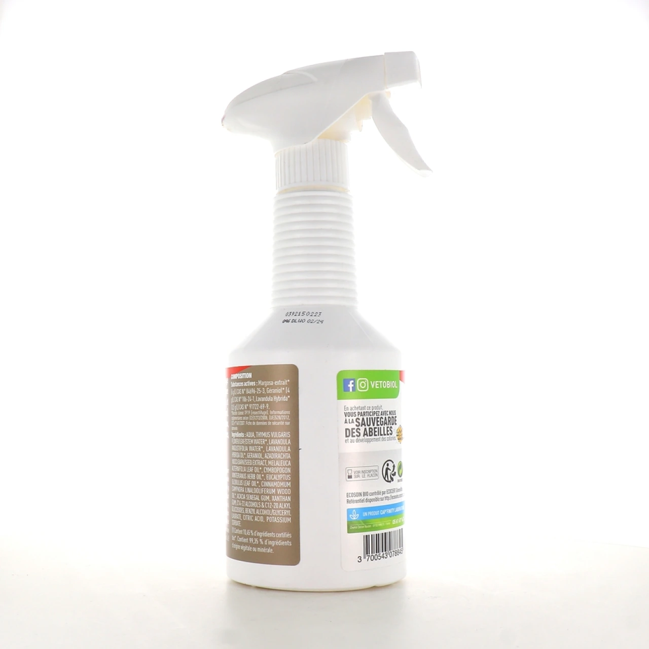 Biovetol Lotion Anti-Insectes Bio Chien & Chat - Vue 5