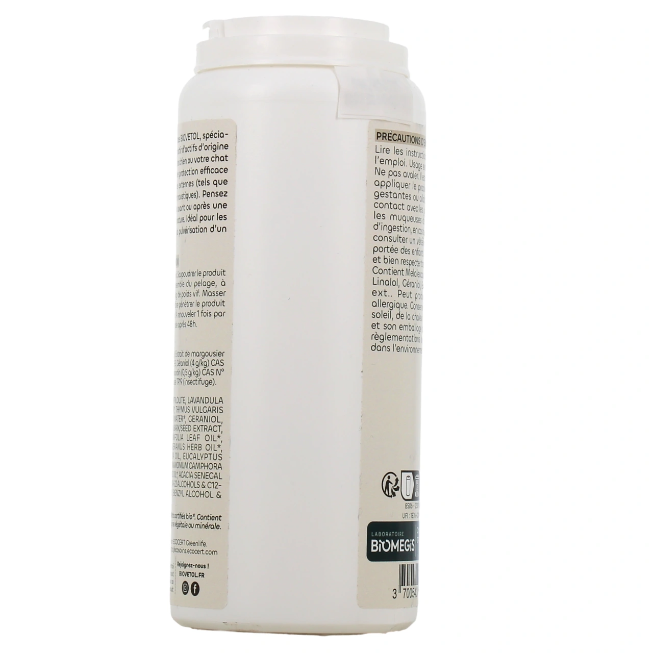 Biovetol Poudre Anti-Insectes Bio Chien & Chat - Vue 3