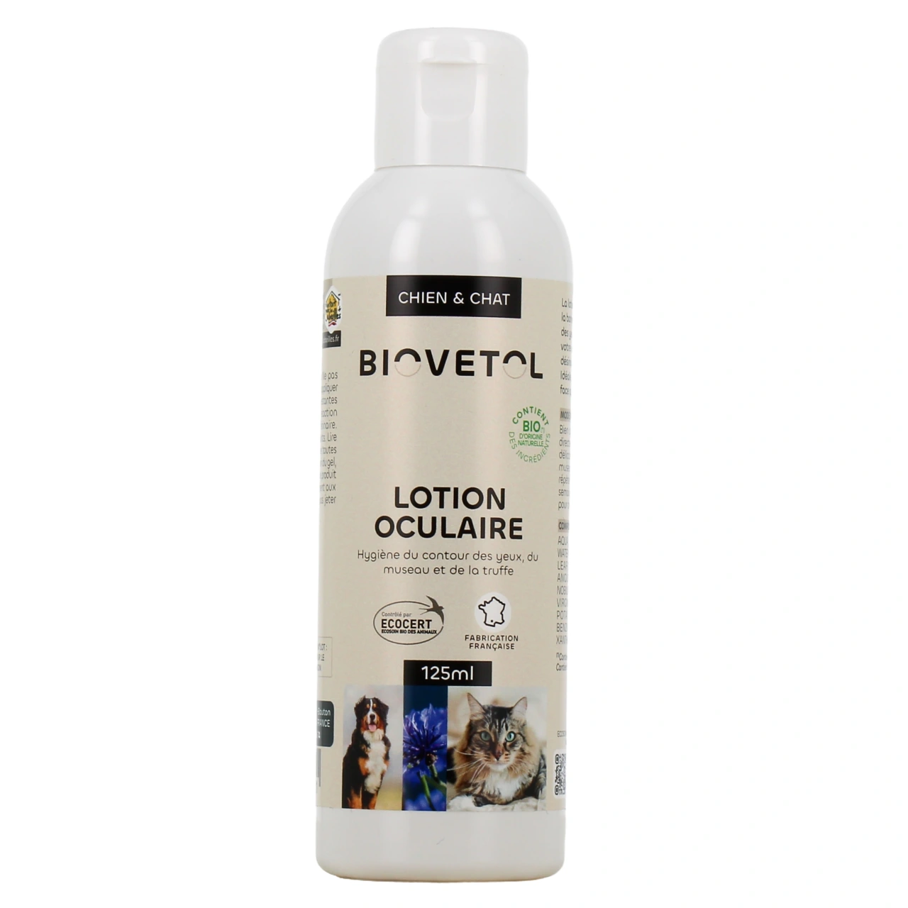 Biovetol Lotion Oculaire Bio Chien & Chat - Vue 2