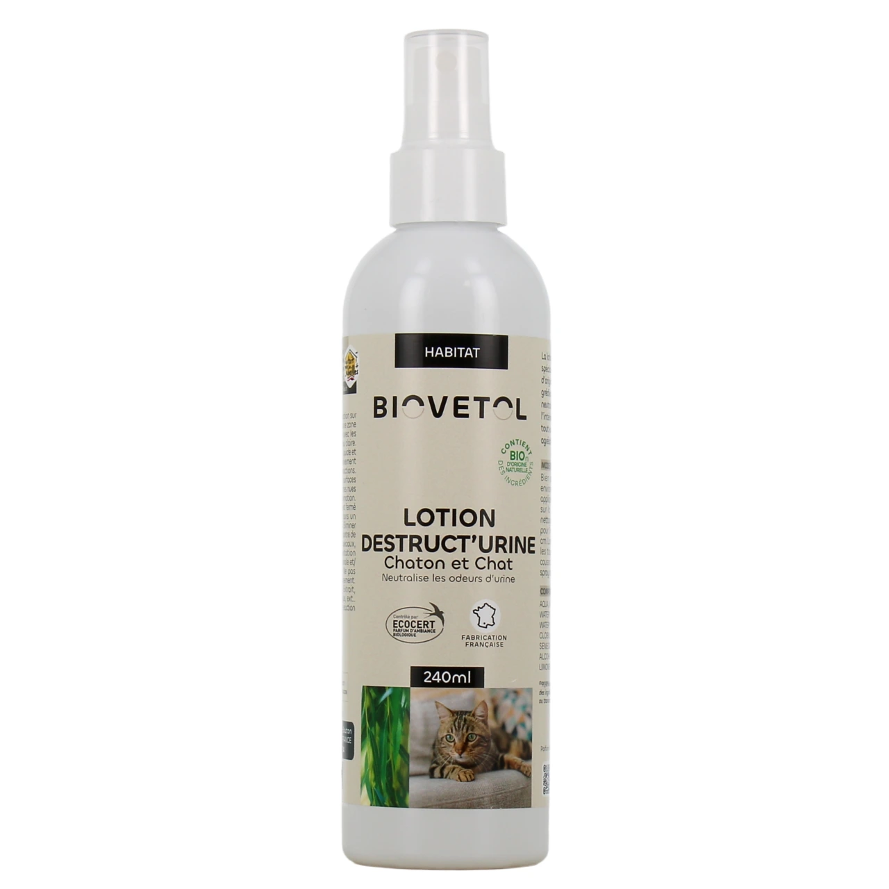 Biovetol Lotion Destruct'Urine Chat - Vue 2