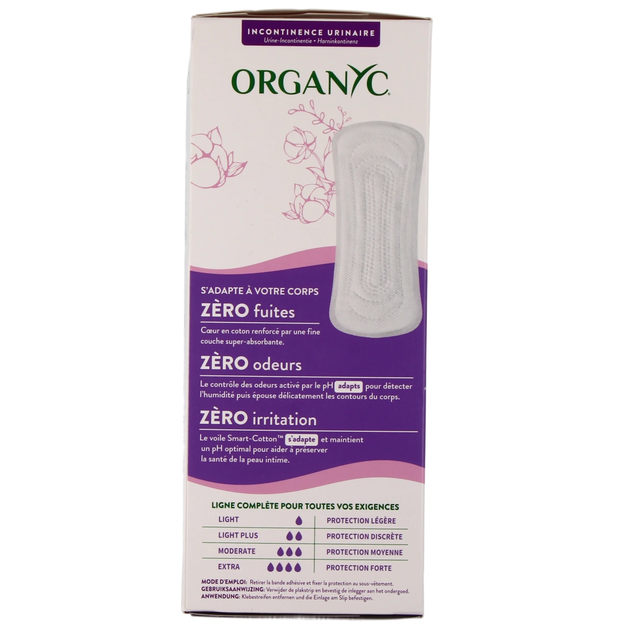 Organyc Protections Fuites Urinaires Bio - Vue 3