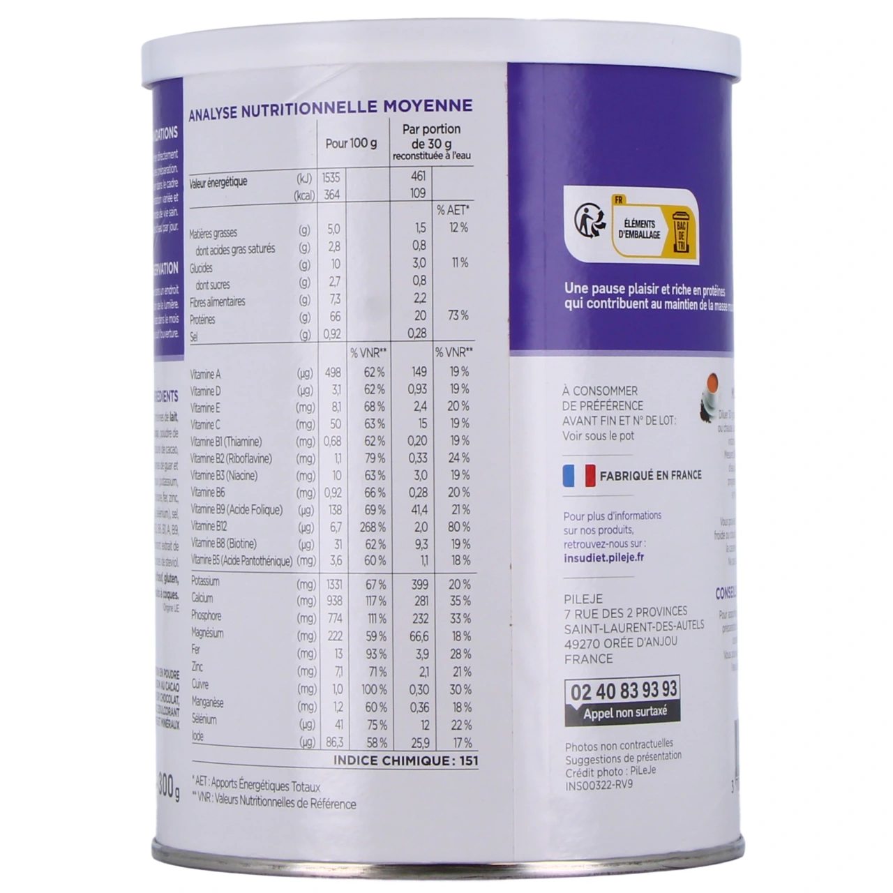 Insudiet Boisson protéinée - Vue 3