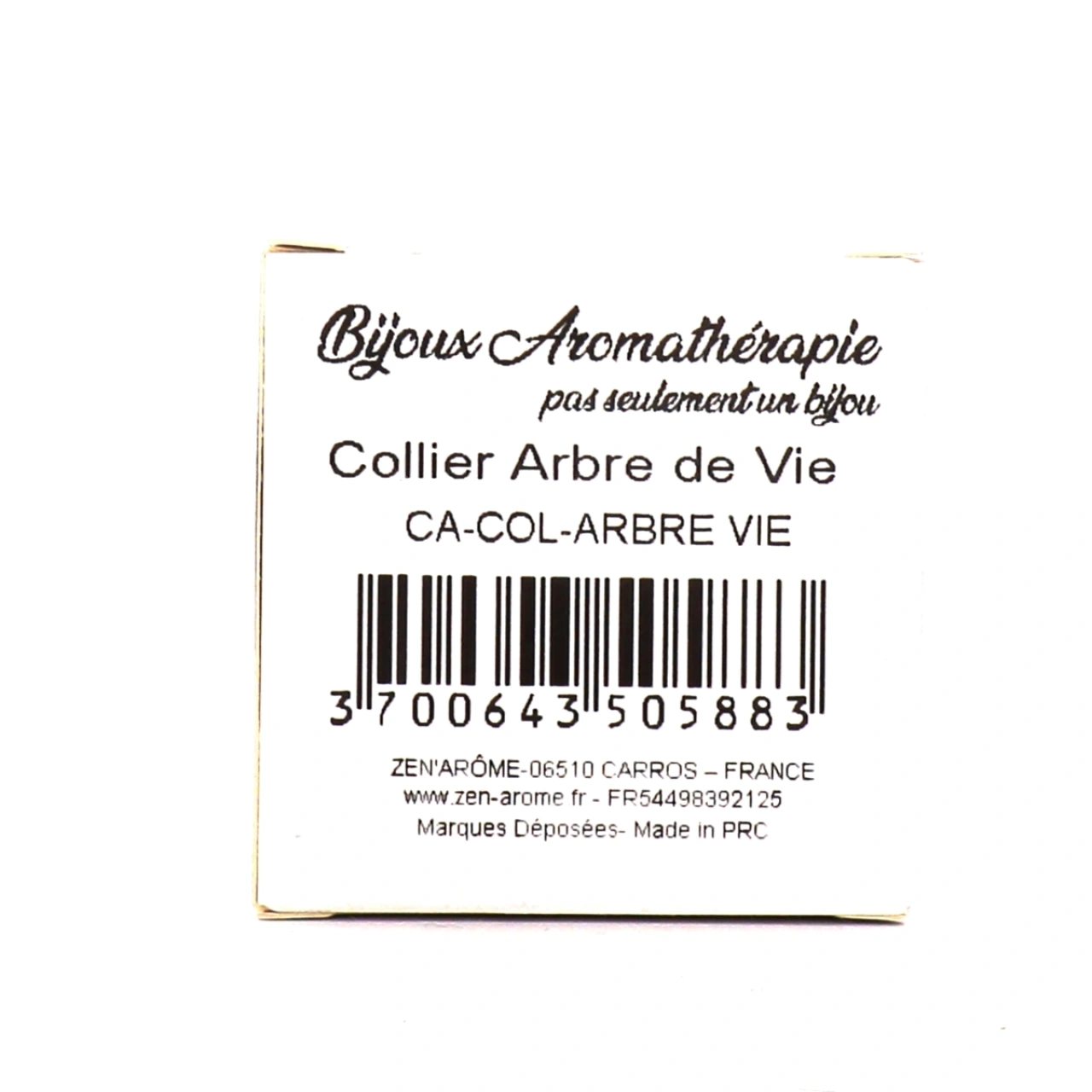 Zen Arôme Collier d'Aromathérapie - Vue 2