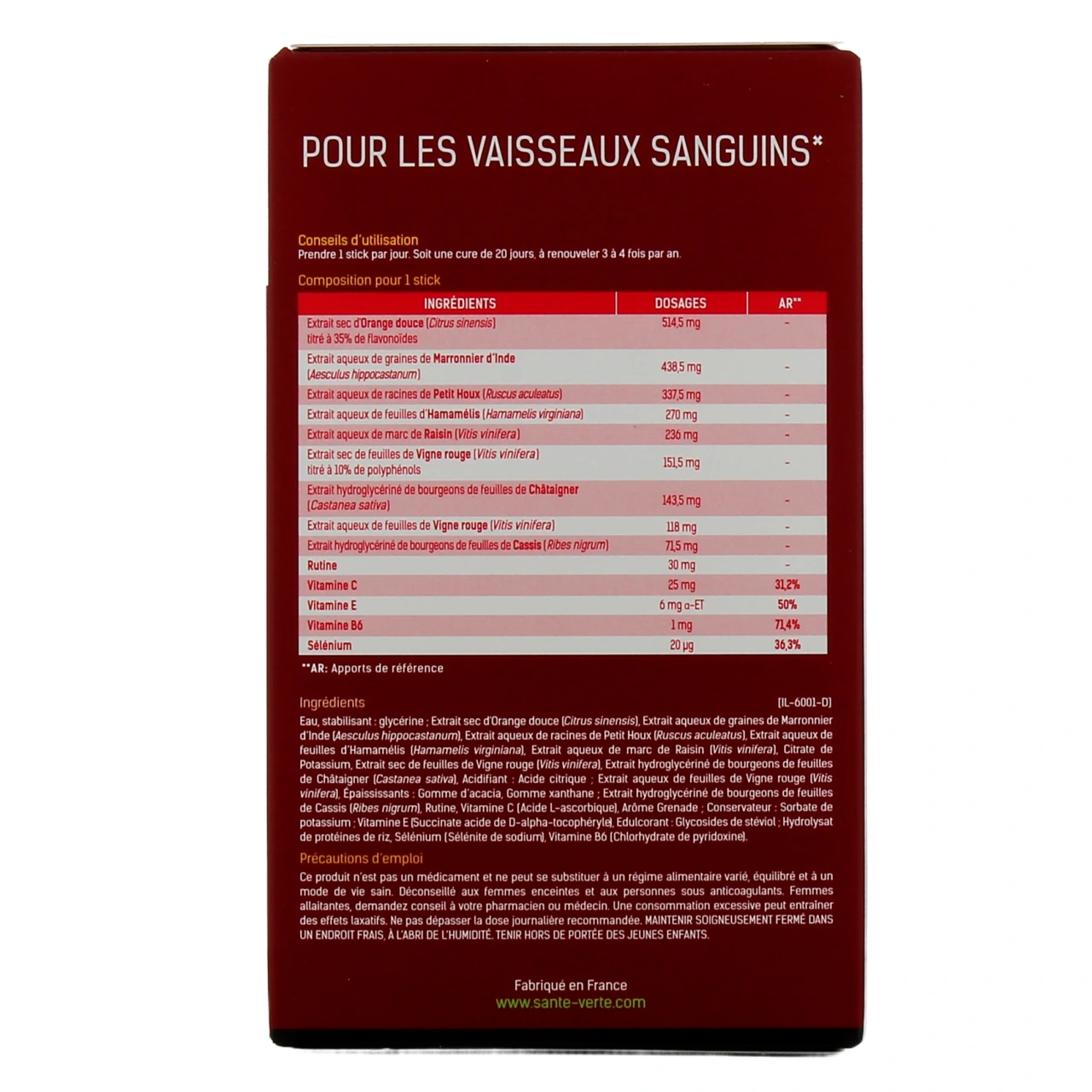 Santé Verte Circulymphe Complexe H - Vue 3