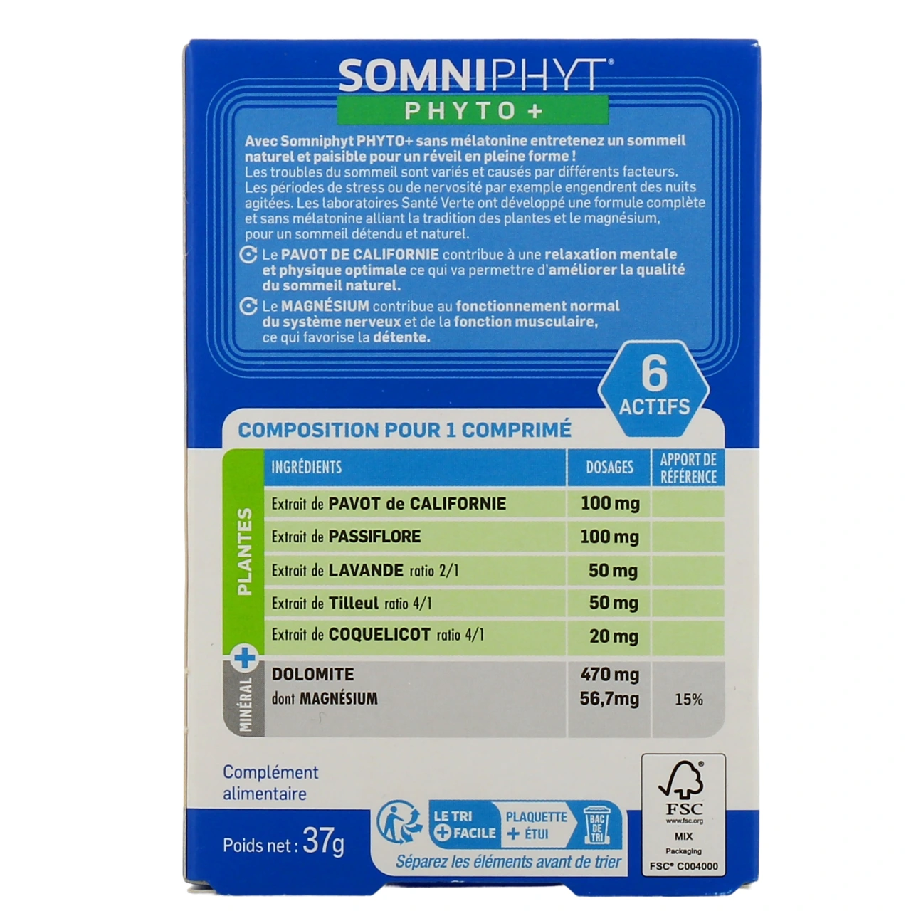 Somniphyt Phyto+ Nuit Apaisée - Vue 3