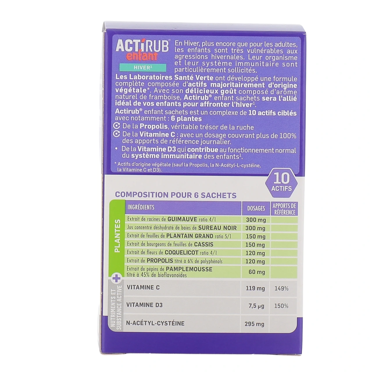 Actirub Enfant Immunité en Sachets - Vue 3