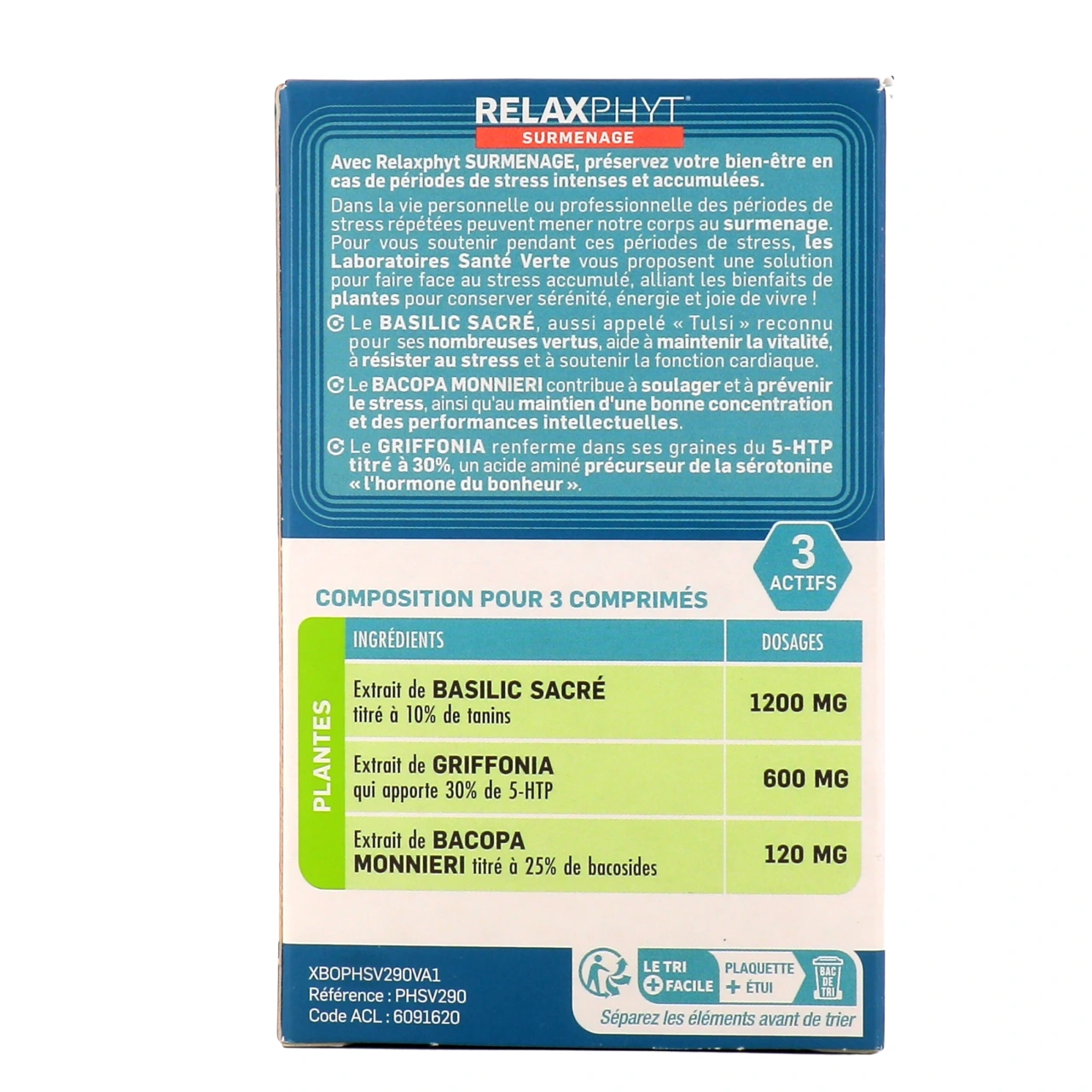 Relaxphyt Surmenage - Vue 6