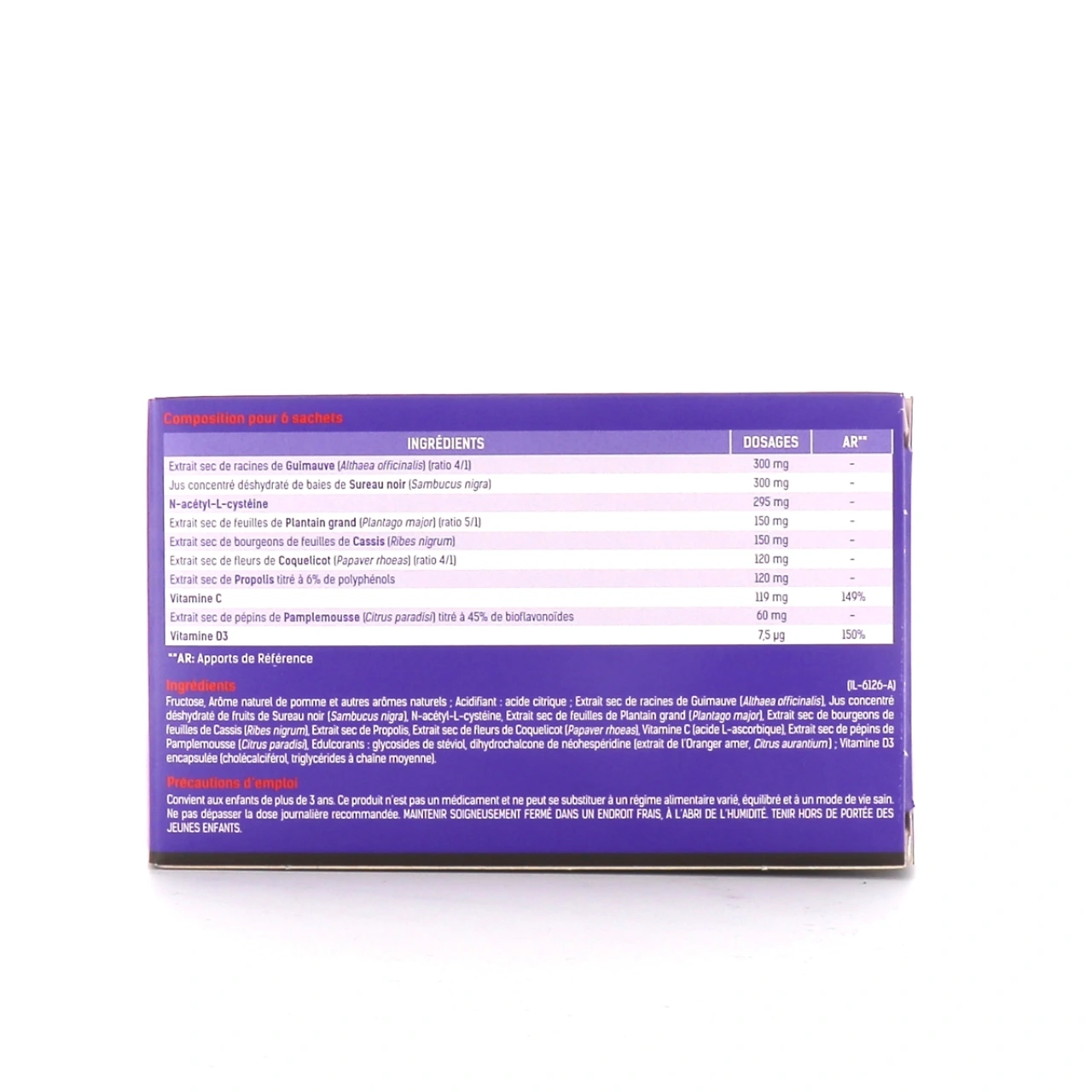 Actirub Enfant Immunité en Sachets - Vue 6