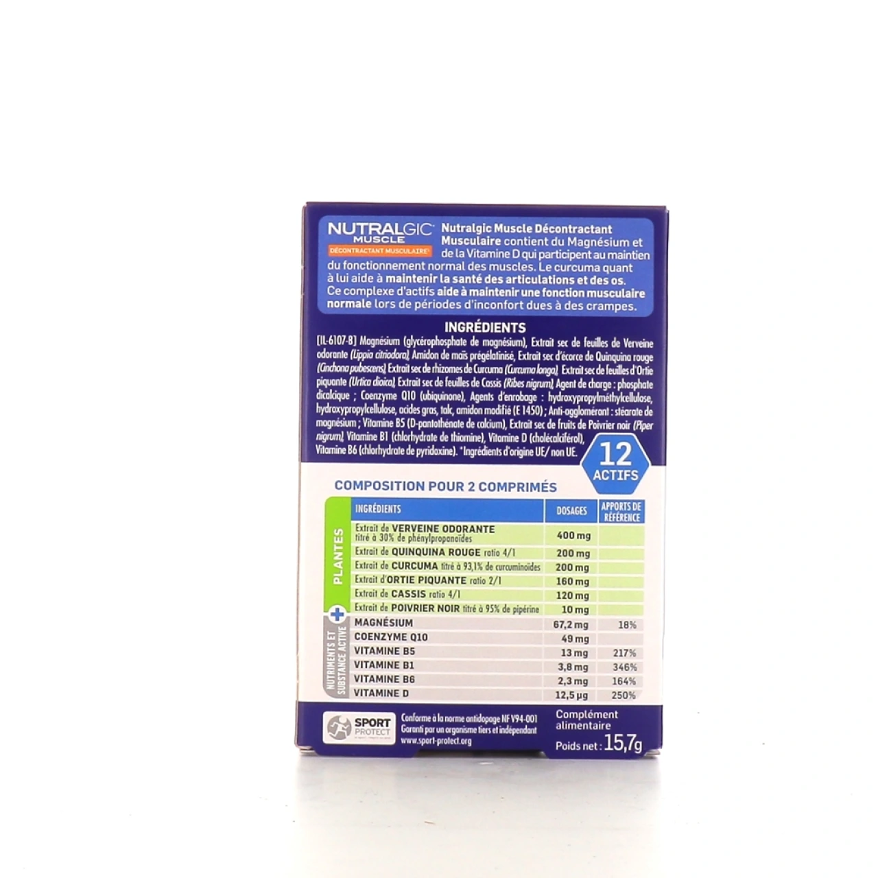 Nutralgic Muscle Décontractant Musculaire - Vue 2