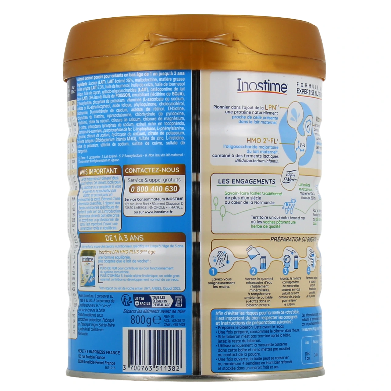 Inostime LPN HMO Plus Lait Infantile - Vue 10