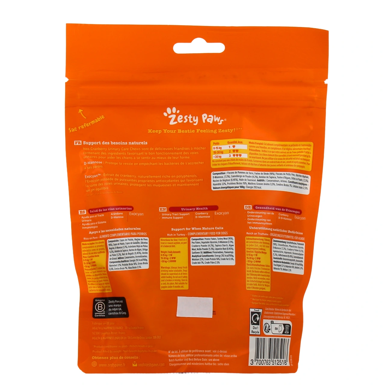 Zesty Paws Confort Urinaire - Vue 6