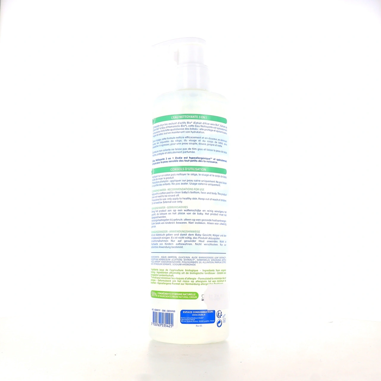 Dodie Eau Nettoyante 3 en 1 - Vue 5