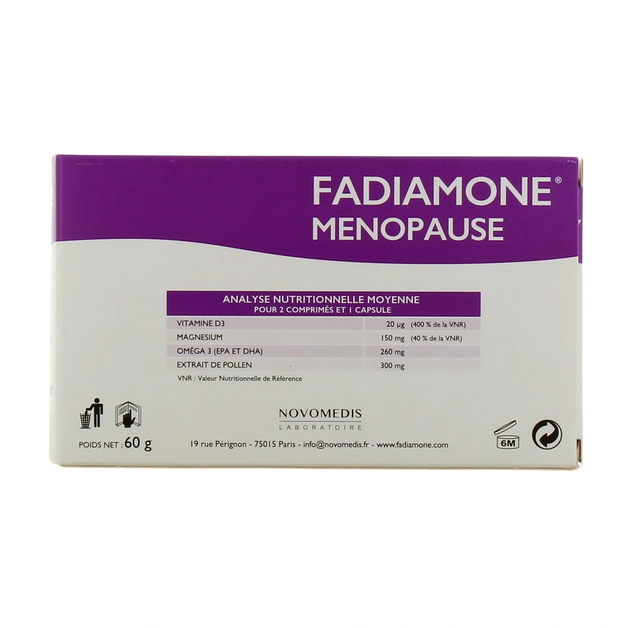 Fadiamone Menopause - Vue 3