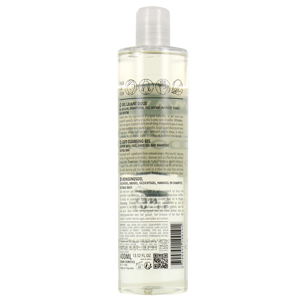 Waam Base Gel Lavant Doux - Vue 3