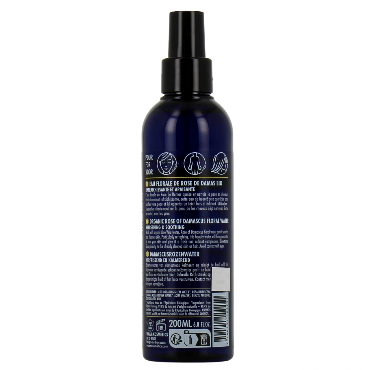Waam Eau Florale Rose de Damas Bio - Vue 3