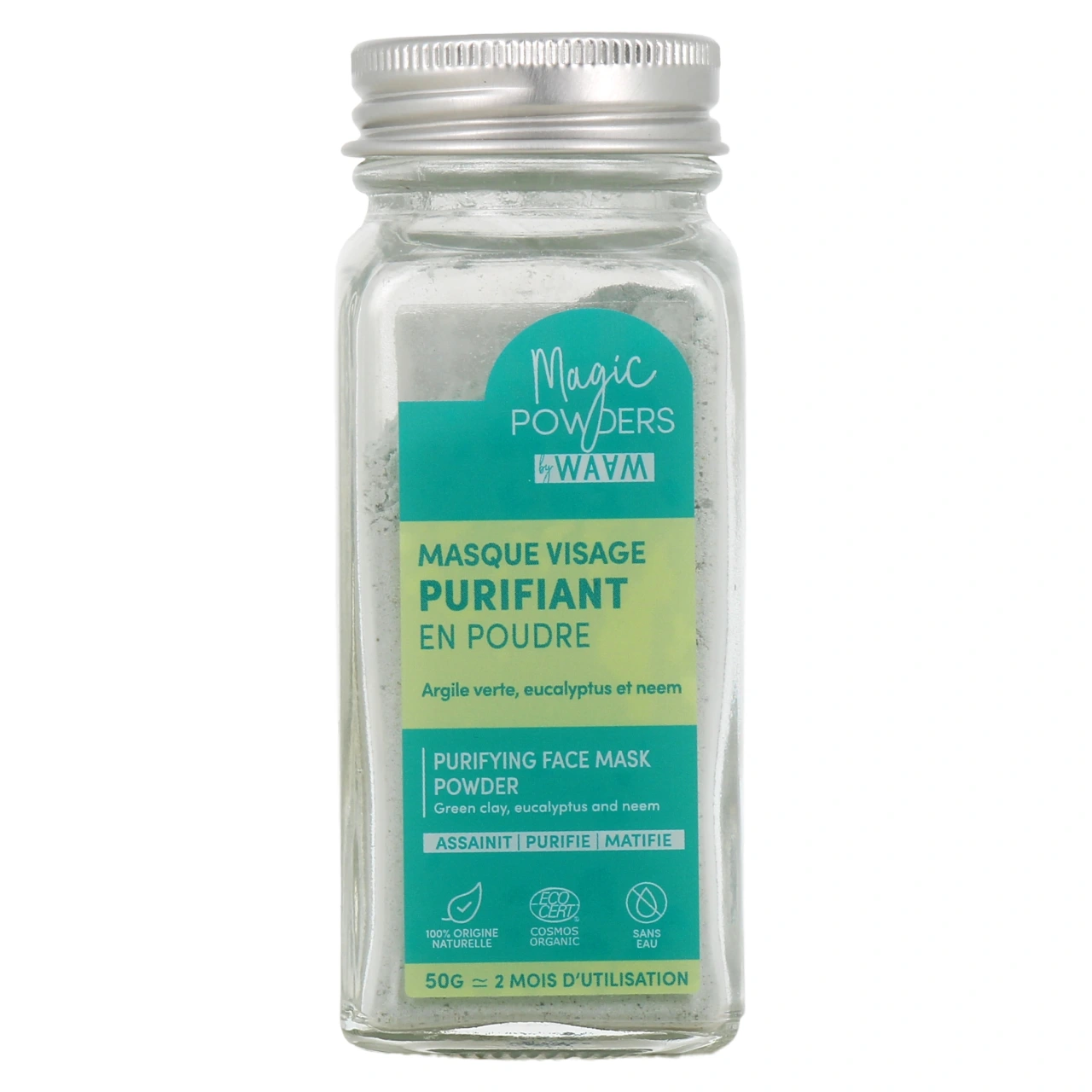 Waam Magic Powders Masque Visage Purifiant - Vue 2