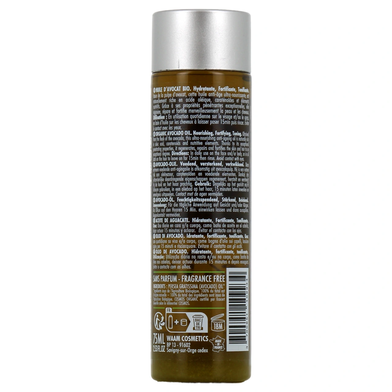 Waam Huile d'Avocat Bio - Vue 3