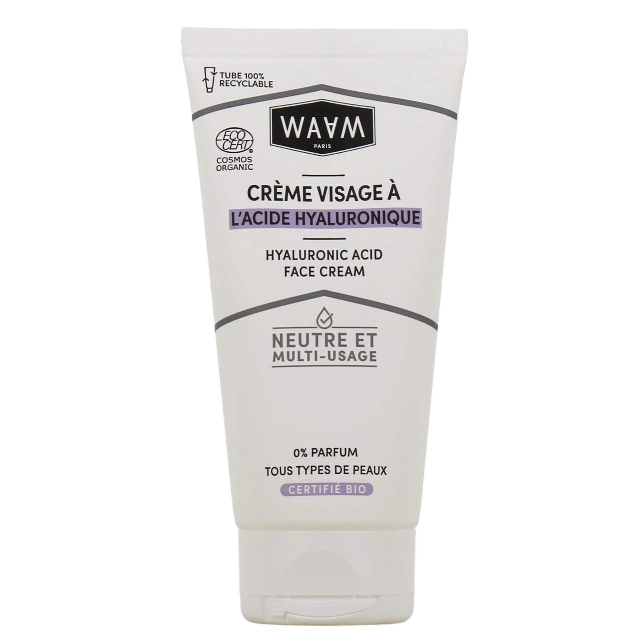 Waam Crème Visage à l'Acide Hyaluronique Bio - Vue 2
